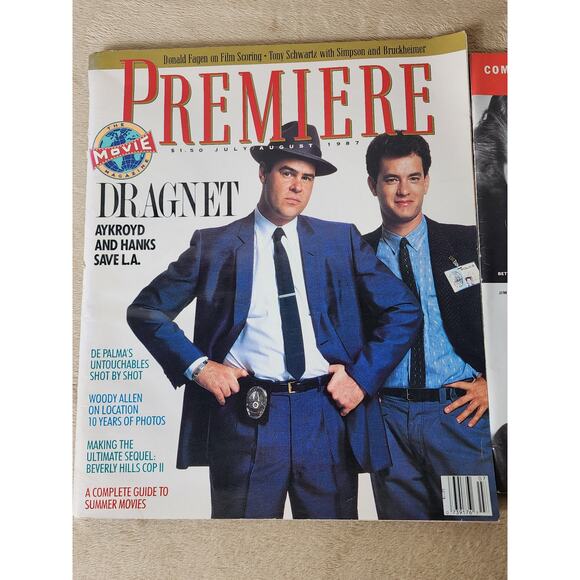 Tom Hanks Premiere Magazine 1987 Life Magazine 1999 Vintage Collectible - Picture 2 of 11